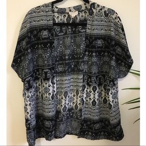 Pac Sun Short Sleeve Kimono